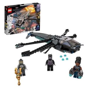 LEGO‎ Marvel Black Panther Dragon Flyer 76186 Building Kit Toy Ages 8+ Retired